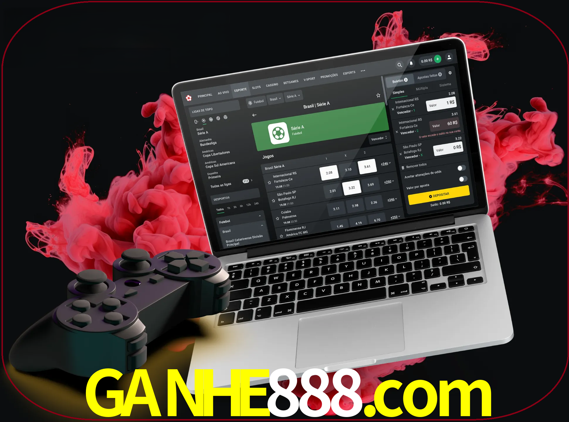 Visite a secção especial de jogos de vídeo em ganhe888 para descobrir em que jogos pode apostar e ganhar muito dinheiro.