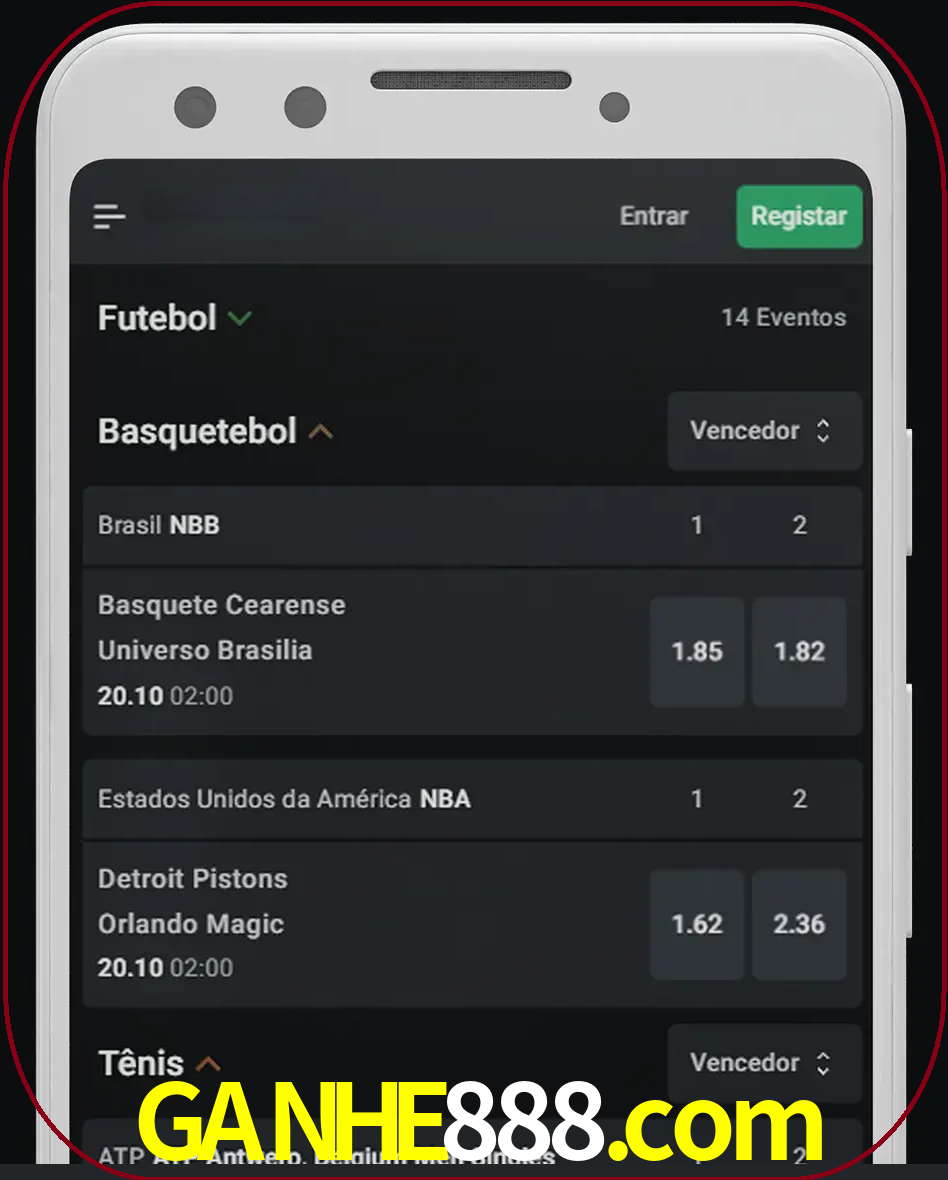 Aposte e assista aos esportes em formato ao vivo.