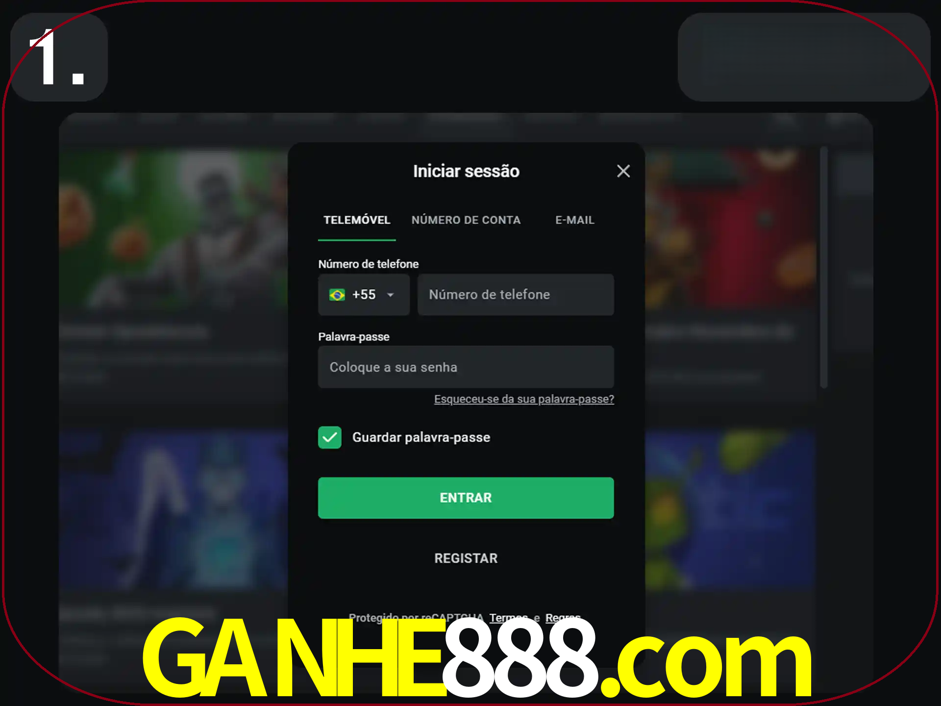 Acesse o site.
