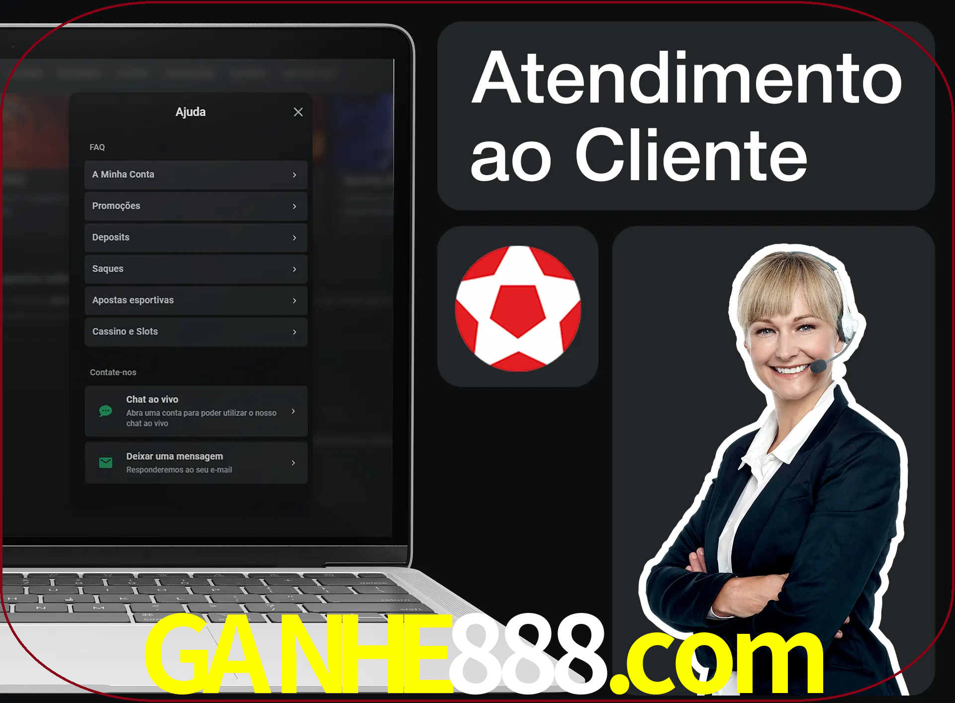 Você pode pedir nosso apoio para ajudar.