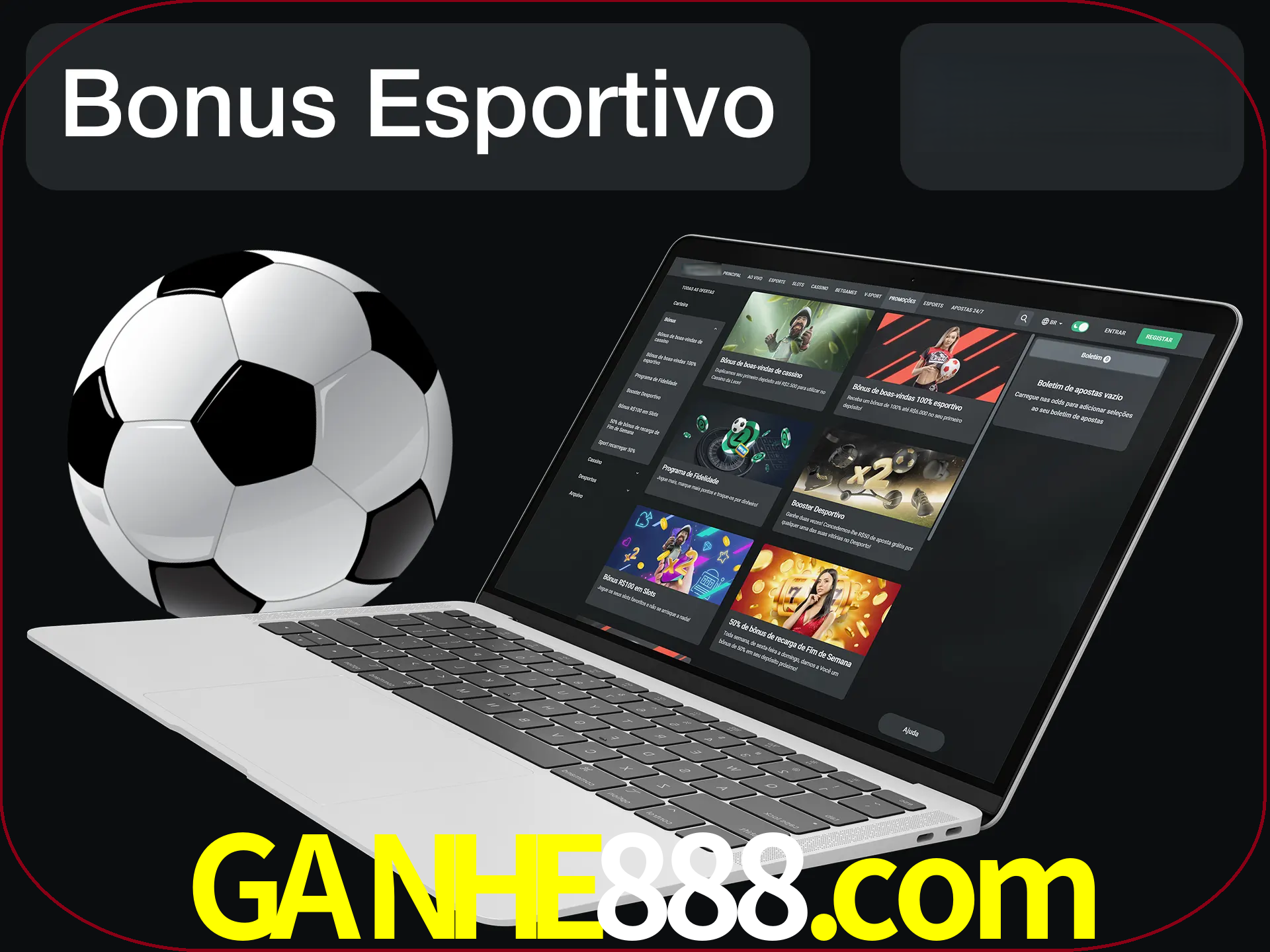 Antes de começar a apostar, use o bônus esportivo.