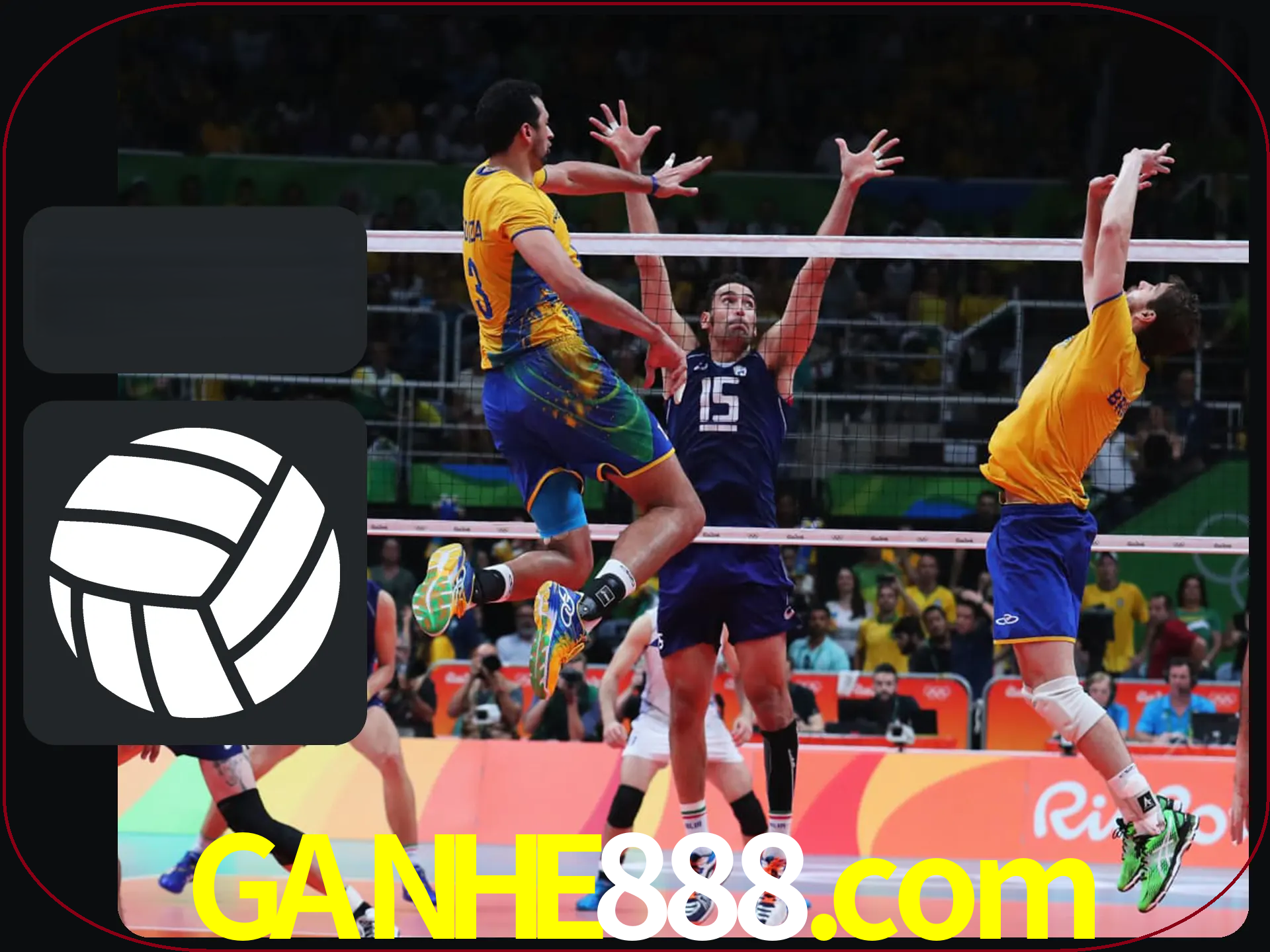 Fazer enormes ganhos apostando nas equipes de vôlei.